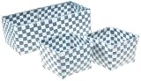 Tadpole Basics Set of 3 Storage Boxes - Blue