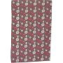 Printed Cotton Tea Towel 70cm Coffee Flowers Design BOW2601