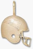 New England Patriots "Patriots Logo Helmet" Pendant - 14KT Gold Jewelry