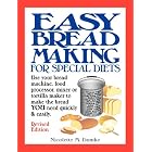 Easy Breadmaking for Special Diets: Use Your Bread Machine, Food Processor, Mixer, or... by  Nicolette, M. Dumke