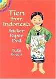 Tien from Indonesia Sticker Baber Doll (Dover Little Activity Pooks)