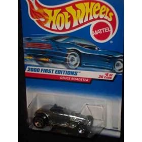 2000 First Editions #6 Deuce Roadster #2000-66 Collectible Collector Car Mattel Hot Wheels