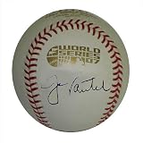 Boston Red Sox Jason Varitek Autographed 2007 World Series Baseball (MLB Authenticated)