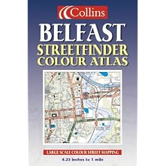 Belfast Streetfinder Colour Atlas