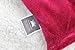 Tache Sherpa Fleece Blankets Twin Size - Wine Red Cozy Super Soft Warm Fluffy Christmas Blanket for Twin Bed- 63 x 87 Inches