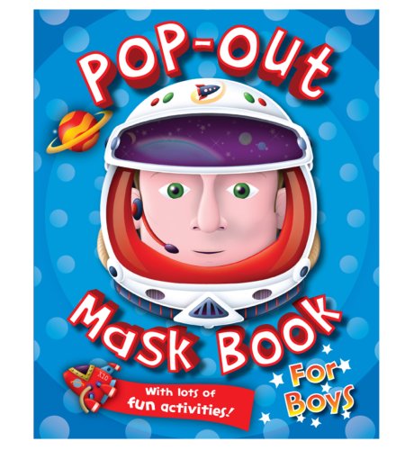 Pop-Out Mask Book for Boys