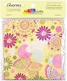 Fabric Editions 5 by 5-Inch Fabric Palette Charm Pack, 20-Pack, Fluttery