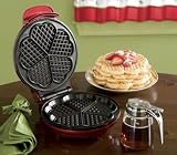 Kalorik WM 32619 R Red Heart Shape Waffle Maker
