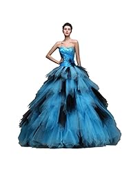 Lace Beaded Tulle Quinceanera Dress/Wedding Dress 