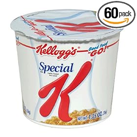 Kellogg's Special K Cereal, 1.25-Ounce Cups (Pack of 60)