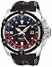 Seiko Velatura #SUN013 Men's Leather Strap GMT Kinetic Watch
