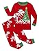 Family Feeling Baby Girls Boys Long Sleeve Christmas Dinosaur Tree Pajamas Sets 100% Cotton Pyjamas Toddler Infant Kids 18-24 Months