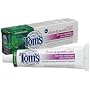 Tom's of Maine Natural Clean and Gentle Care,  SLS-Free Antiplaque plus Whitening Spearmint Toothpaste, 5.2 -Ounce Tubes (Pack of 6)