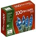 Noma #4004-88 HW 100CT Blue Light Set