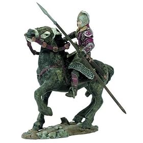 Lord of the Rings Eomer on Horseback, Warriors and Battle Beasts, Battle Scale Figure, Armies of Middle Earth