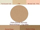 Watts Beauty Loose Minerals - Many Shades + Clear Mineral Veil - UVA/UVB Broad Spectrum Protection