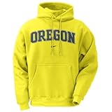 Nike Oregon Ducks Yellow Classic Logo Hoody Sweatshirt