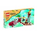 Lego - 6240 - Jeu de construction - Pirates - Le radeau des pirates et la pieuvre