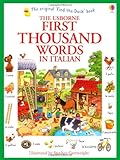 The Usborne first thousand words in Italian