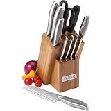 Oneida 12 Piece Stainless Cutlery Set With Block