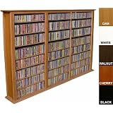 Spartak Bookcase Media Tower - Triple 2403CHERRY