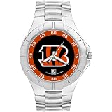 LogoArt Cincinnati Bengals Pro II Stainless Steel Watch
