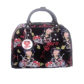 Buy Betty Boop Biker Purse Bonus Set of Earrings by Betty Boop