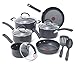 T-fal E765SC Ultimate Hard Anodized Scratch Resistant Titanium Nonstick Thermo-Spot Heat Indicator...