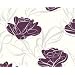 Livingwalls 1319-28 Tapete, florales Muster, wei� grau lila