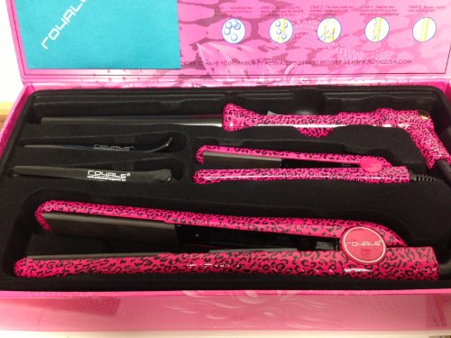 Royale Full Set Hot Pink Leopard