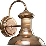 Progress Lighting P5721-14 1-Light Wall Lantern, Copper