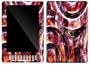 Circular Design Protective Gel Skin for Amazon Kindle DX