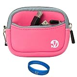 Buy Baby Pink Neoprene Sleeve Protective Camera Pouch Carrying Case for Olympus Stylus... by SumacLife