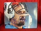Tennessee Titans Kyle Vanden Bosch Autographed 8x10 Photo, Proof Photo of Kyle Signing for Us.