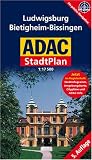 ADAC Stadtplan Ludwigsburg / Bietigheim-Bissingen 1 : 17 500