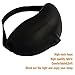 StarryBay 3D Ultra Soft Sleep Eye Mask - Breathable Shading Light Mask with Adjustable Strap for Maximizing rest in sleeping or Travel (Black)