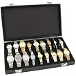 18pc Black Watch Travel Tray Showcase Display Case Unit