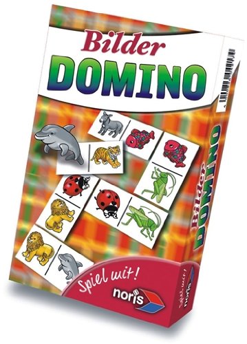 Noris-Spiele Mitbringspiel "Bilder Domino"