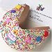 Good Fortunes Gigantic White Chocolate Happy Birthday! Gourmet Fortune Cookie