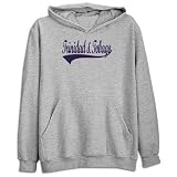 Sweatshirt Heather Gray  Retro Script Trinidad & Tobago  Country