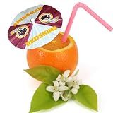 Washington Redskins NFL 3" Paper Drink Umbrellas (Set of 24)