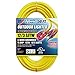 US Wire 74050 50-Foot Heavy Duty Lighted Plug Extension Cord (Yellow, 4-Pack)