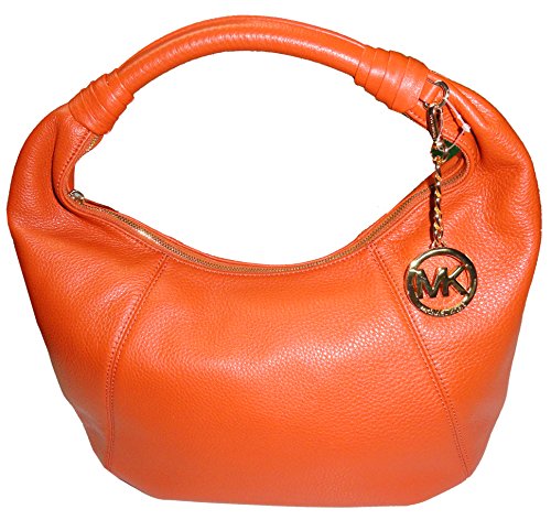 burnt orange mk bag