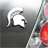 Michigan State Spartans Chrome Team Logo Auto Emblem