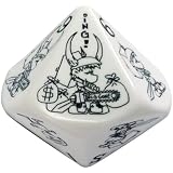 Q-Workshop Wicked Dice - Munchkin Dice - Jumbo d10 ~ Q Workshop