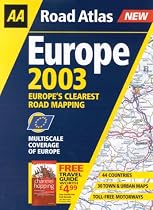Road Atlas Europe 2003 (AA Atlases)