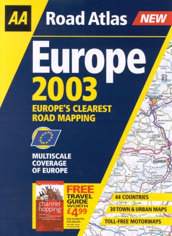 Road Atlas Europe 2003 (AA Atlases)
