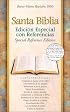 Santa Biblia: Edicion Especial Con Referencias : Reina-Valera Revision 1960 : Piel Fabricada, Negro