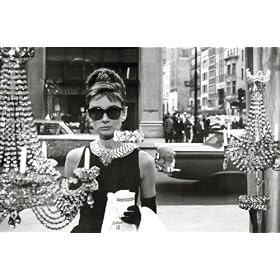 Poster Audrey Hepburn (Window) (G�ant 140 x 100cm)
