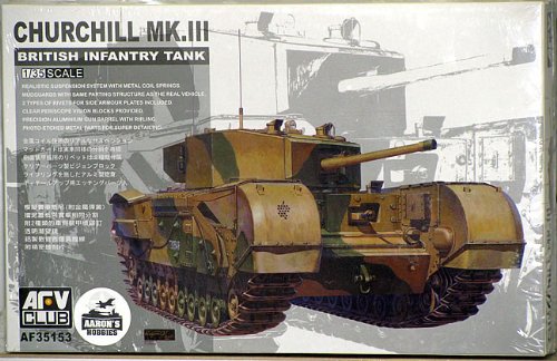 AFV Club Models 1/35 British Churchill Mk. III AVRE
